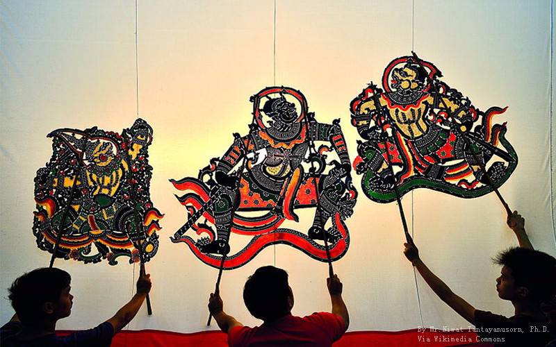 thai shadow puppetry