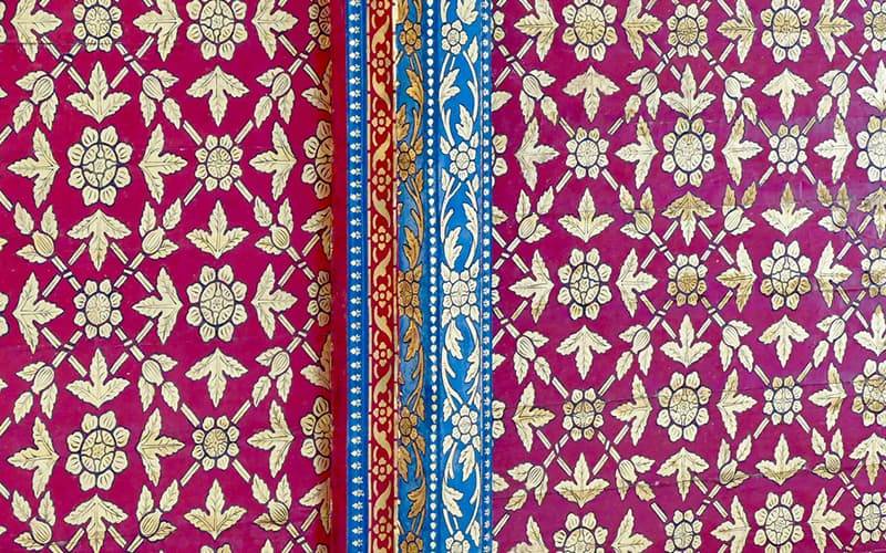 Thai silks fabric