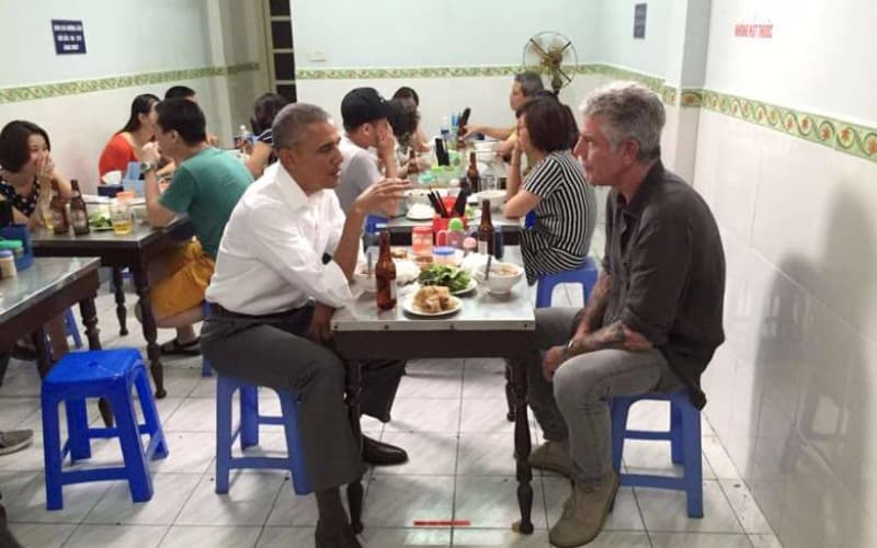 Obama Enjoyed His Pho