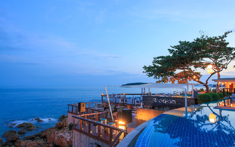 Rock pool restaurant