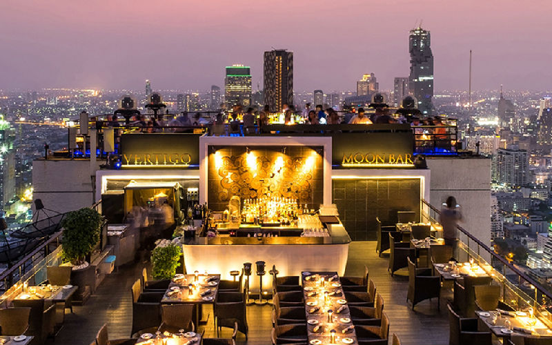 Banyan Tree rooftop bar