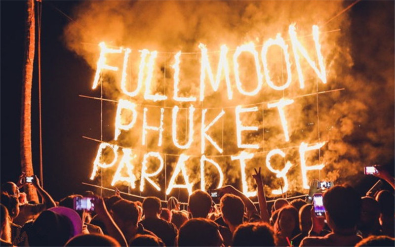 Phuket Paradise Beach Full moon Party