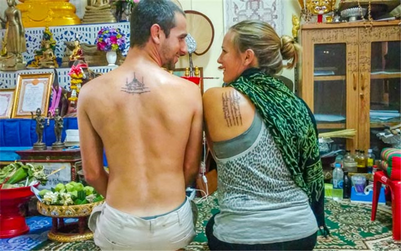 Thai Sak Yant tattoo