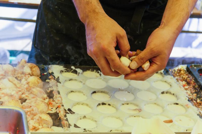 Delicious Street Food in Osaka