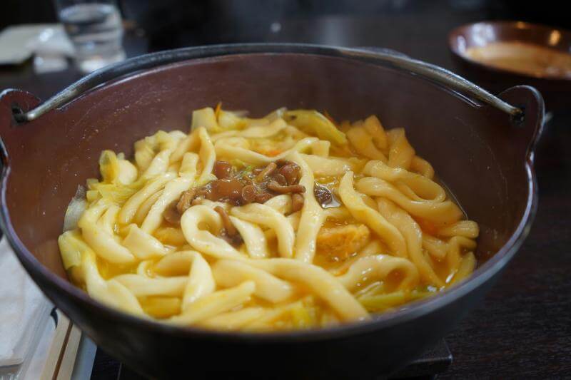 Taste the Delicious Nabeyaki Udon to Keep Warm in Janaury