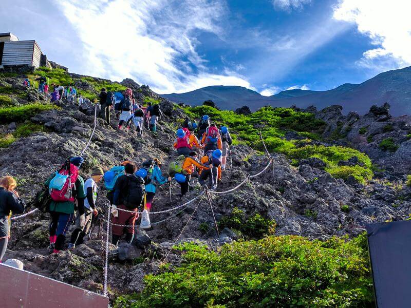 Climbing Mt. Fuji Is One of Japan Things to Do in April