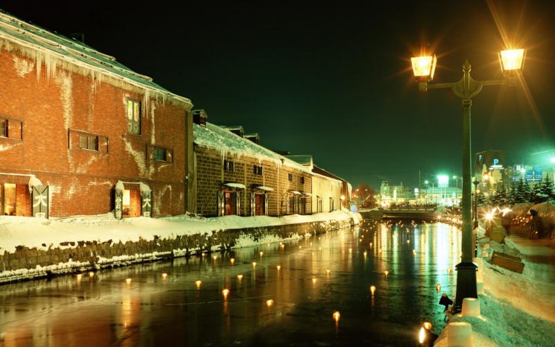 What to Do in February in Japan Is to Visit Otaru Canal