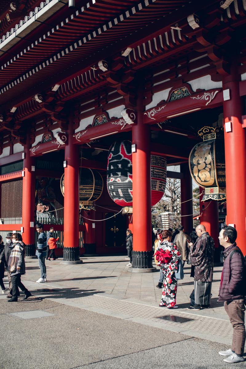 Visiting Sensō-ji Is Thing to Do in Tokyo Japan in February
