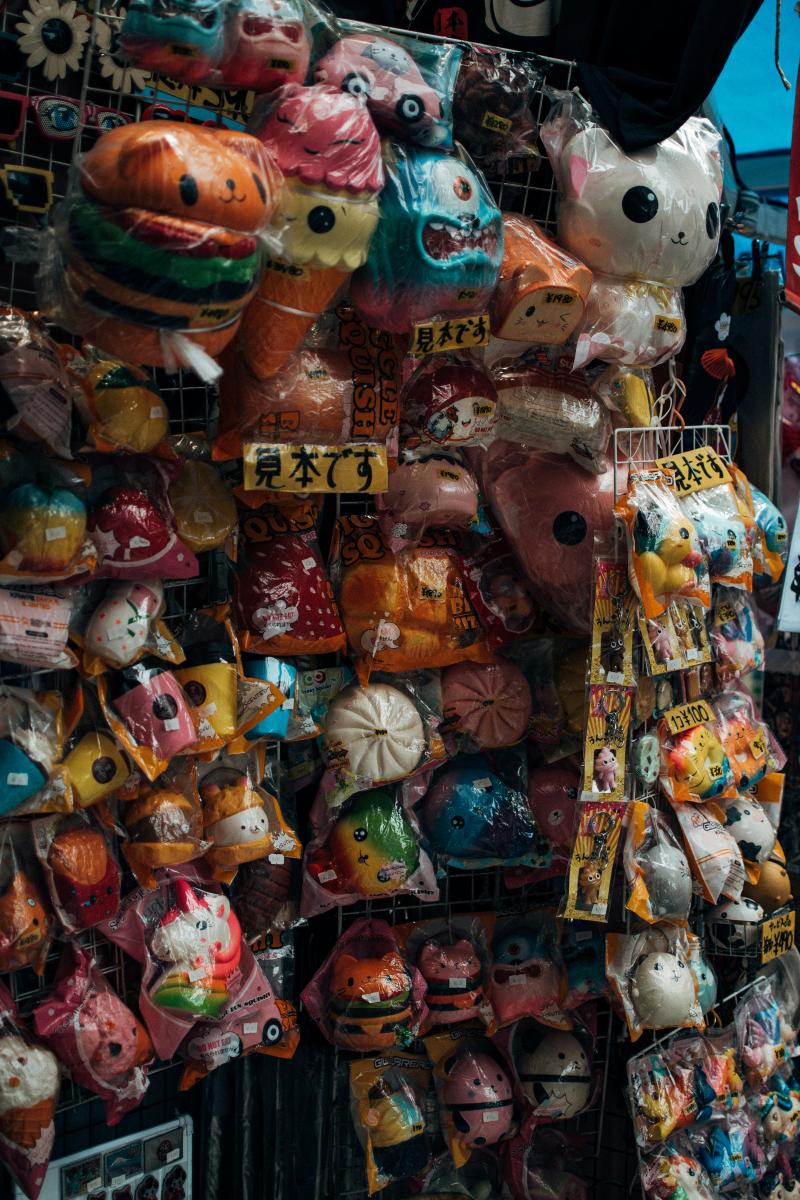 Toys at the Takeshita Street