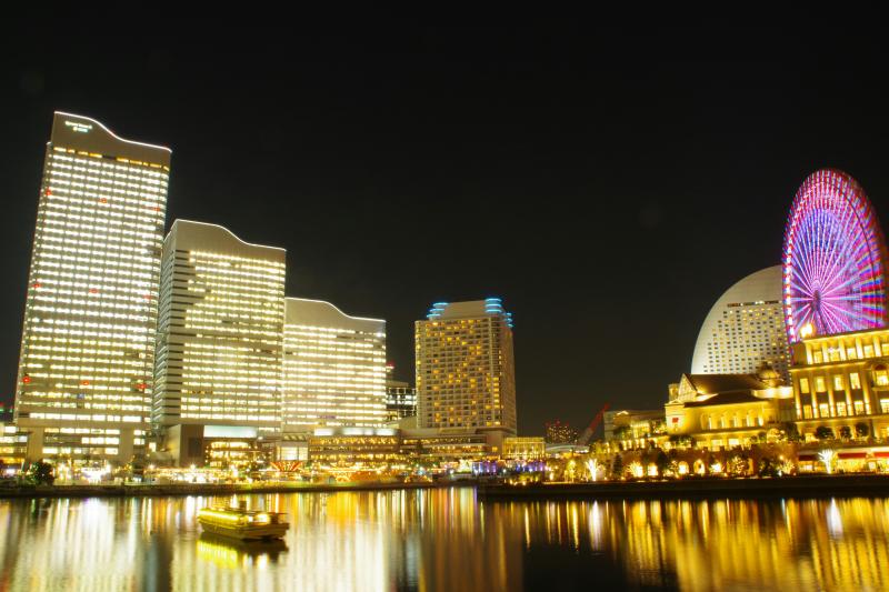 A Great Night View of Yokohama