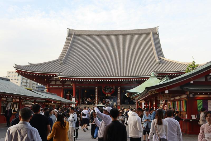 Visit Senso-ji Temple in Tokyo Japan in May