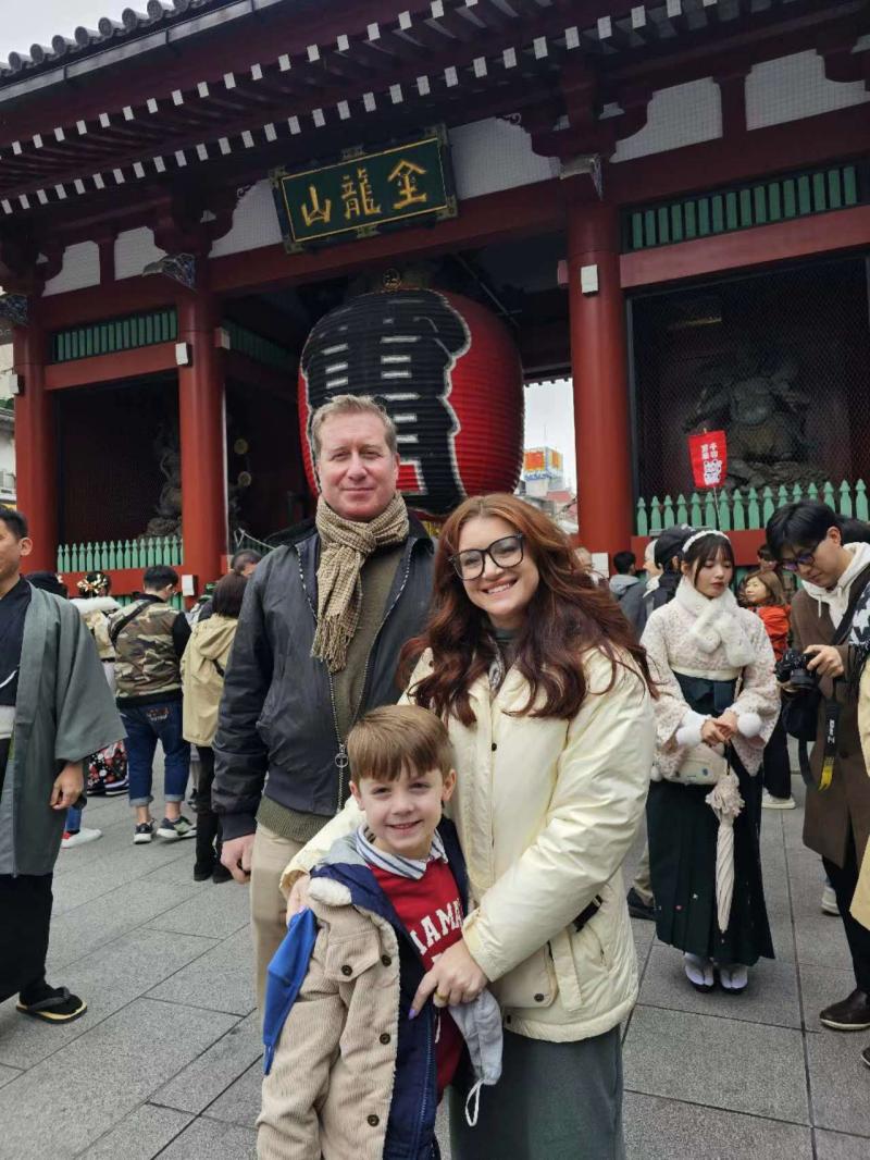 Our Private Japan Trip with Kids to Visit Sensoji Temple