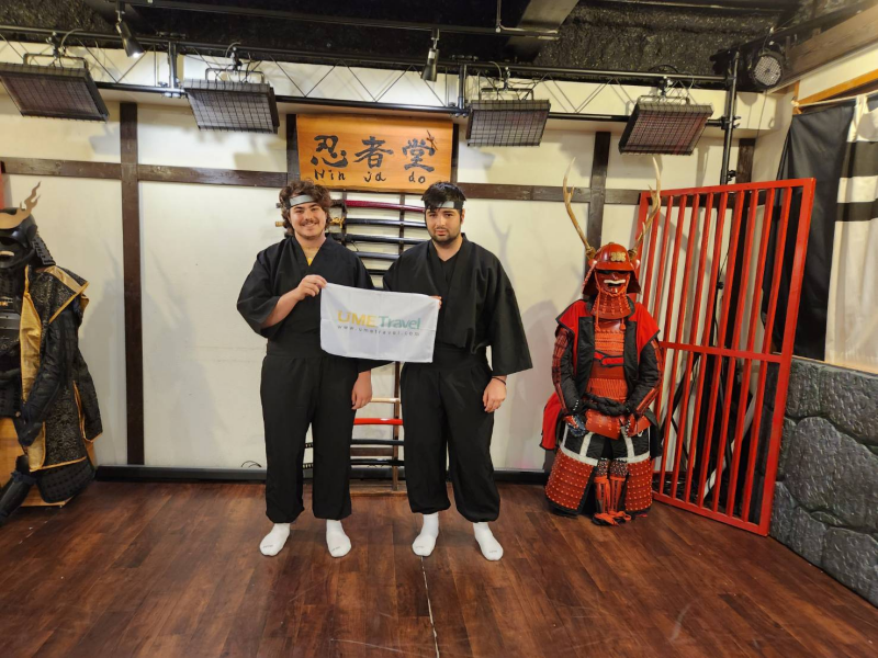 Umetravel's Private Japan Tour to Enjoy a Memorable Ninja Experience