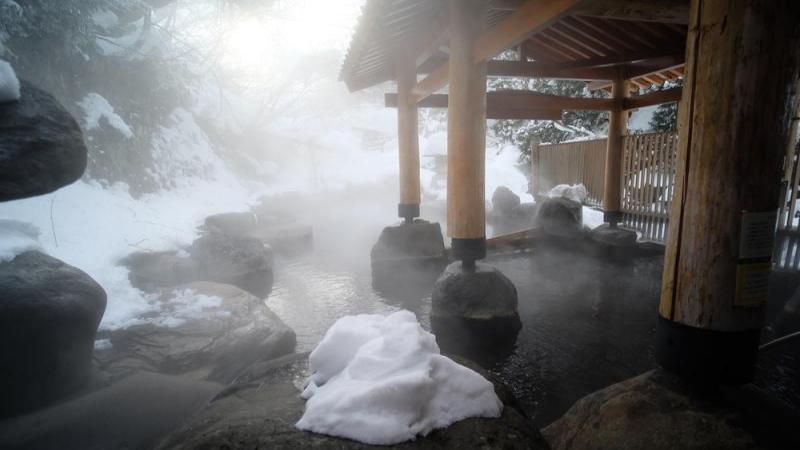 Japan Outdoor Onsen