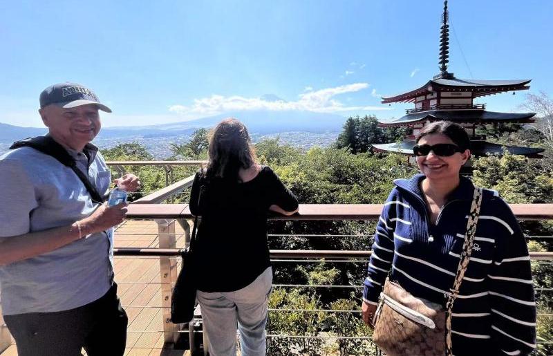 Stunning Fuji View from Arakurayama Sengen Park