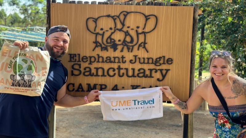 Enjoy Private Elephant Sanctuary Tour Bangkok with Umetravel