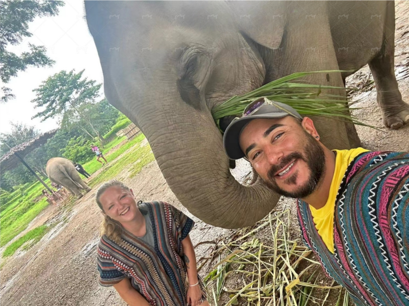 Elephant Sanctuary Close to Bangkok