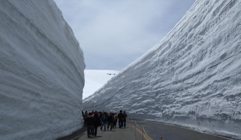 Spectacle Scene of Tateyama Kurobe