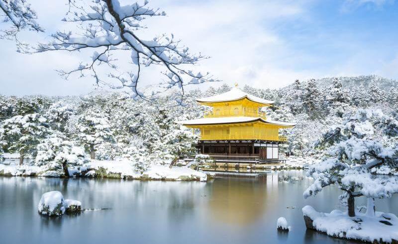 Admire the Winter Charm of Kinkaku-ji during January in Japan