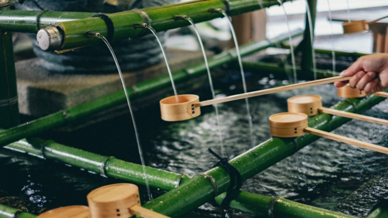 Rinse Your Hands Before Visiting Temples and Shrines