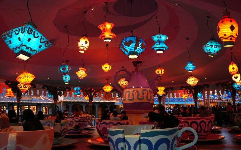 Alice's Tea Party in Disneyland Tokyo