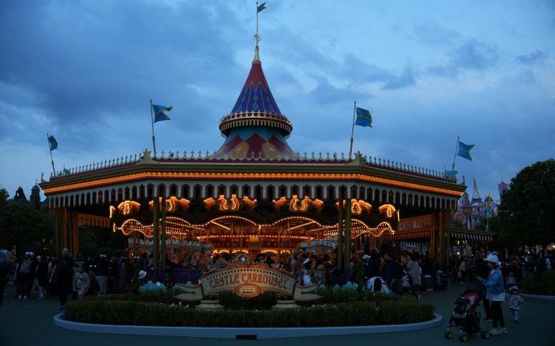 Castle Carousel in Disneyland Tokyo