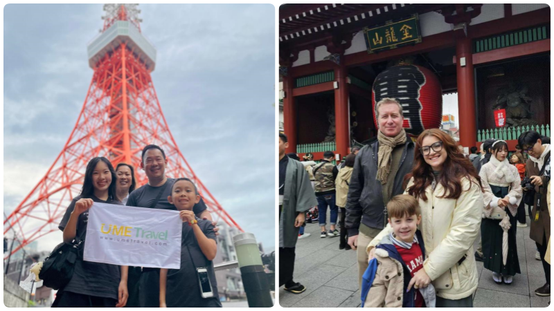 Having the Great Time in Tokyo with Your Family