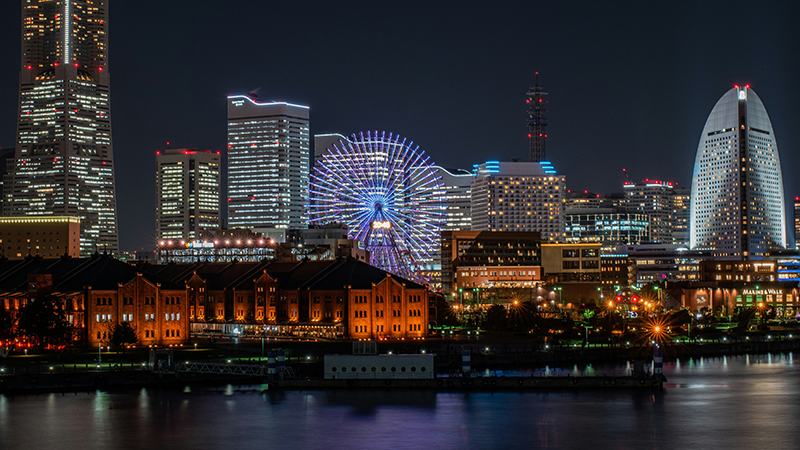 Night Vibes in the Center of Yokohama