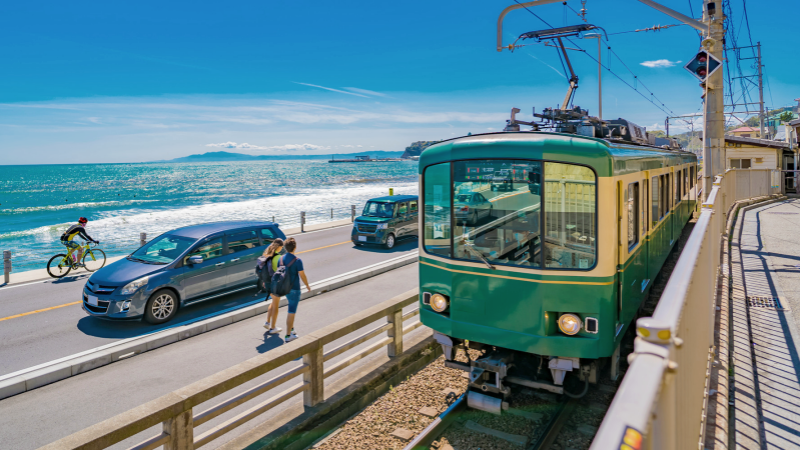 Strolling Along the Seaside at The First Slam Dunk Filming Location