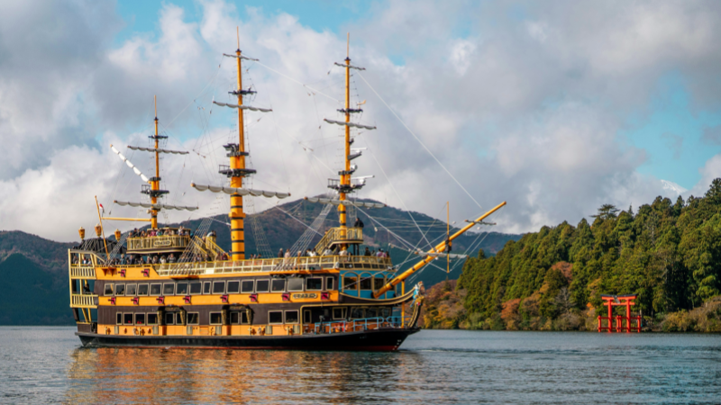 Hakone Pirate Ship in the Lake Ashi