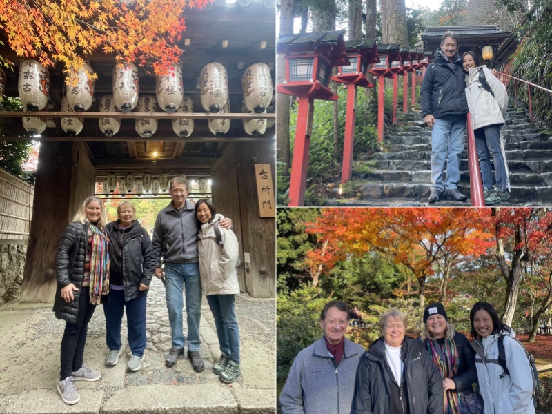 Traveling to Japan with Seniors during Maple Leaf Season Japan