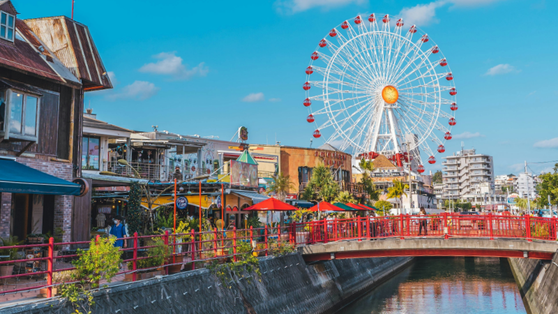 Vibrant Vibes at American Village, Okinawa