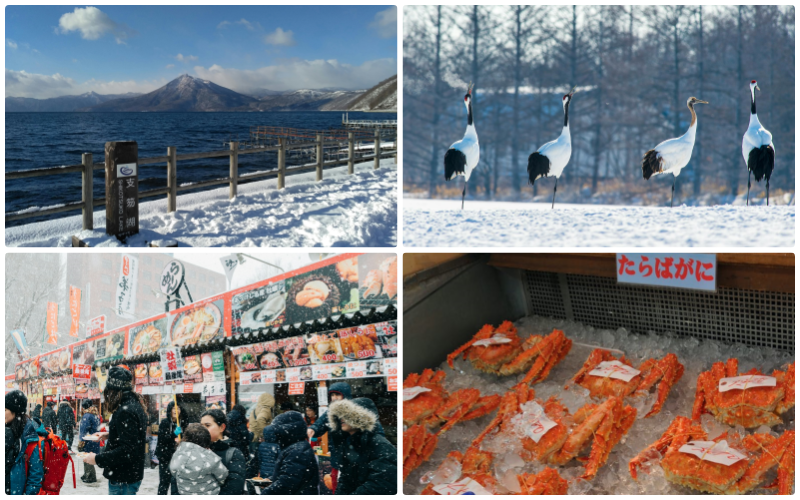 Winter in Hokkaido, Japan