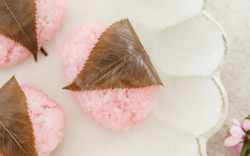 Cherry Blossom Rice Cake