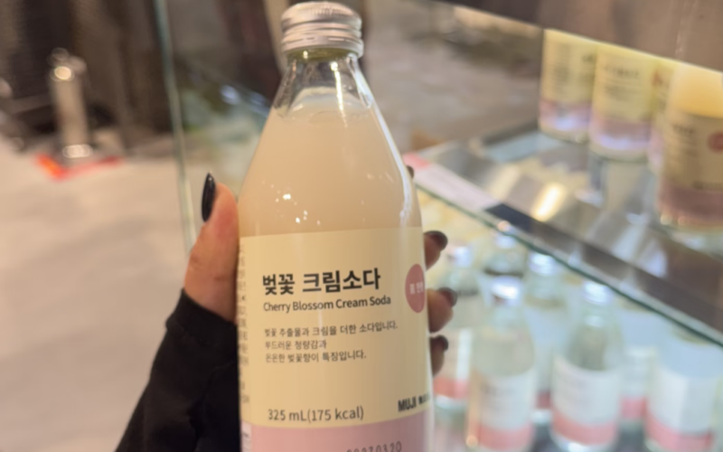 Cherry Blossom Soda Water