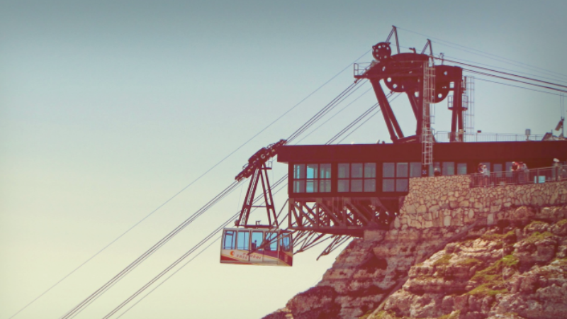 Enjoy the scenic ride on Mt. Fuji ropeway