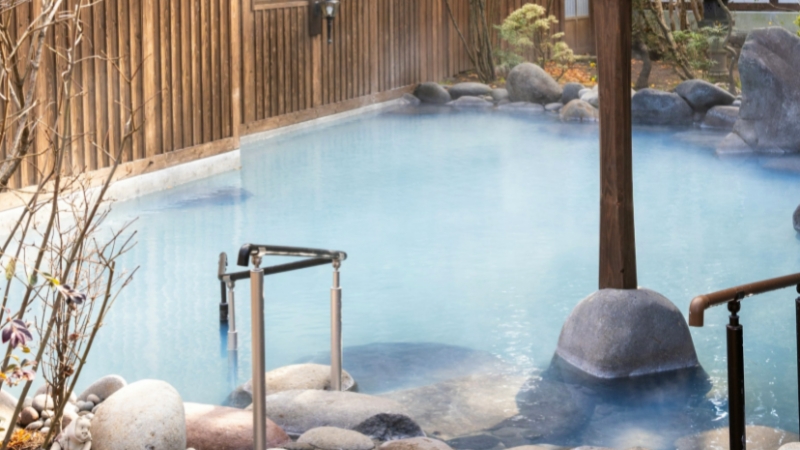 Cozy Outdoor Hot Spring (Onsen)