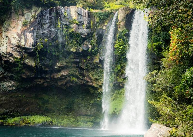 Jeongbang Waterfall