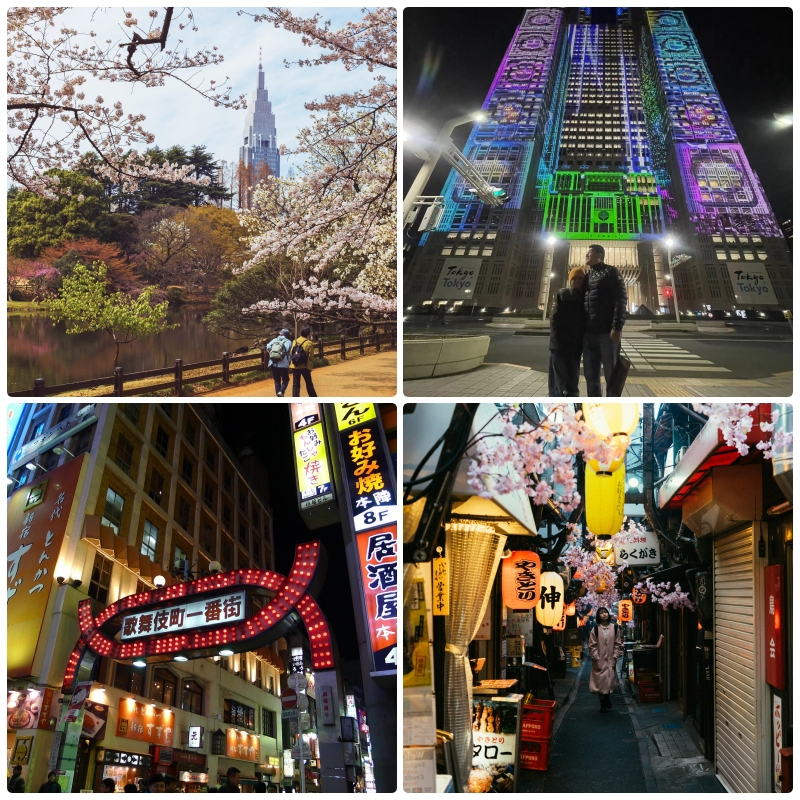 Energetic Vibes in Shinjuku Area