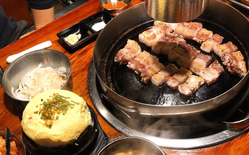 Korean Grilled Pork Belly