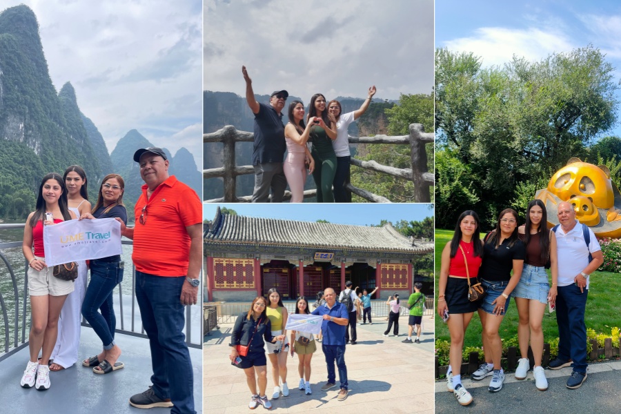 A Happy Family's China Trip to Beijing, Chengdu, Guilin, Zhangjiajie, and Guilin with UME