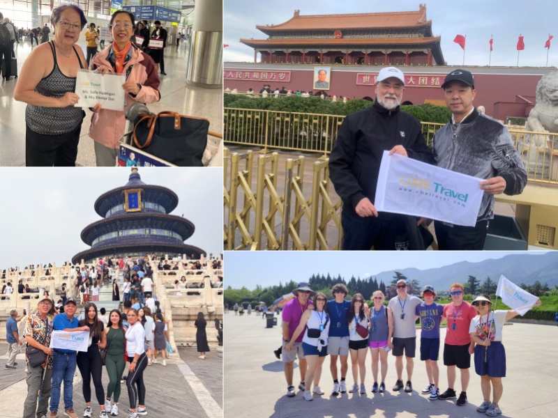 UME Travel China's Grounded Team with Private Guides and Transfers