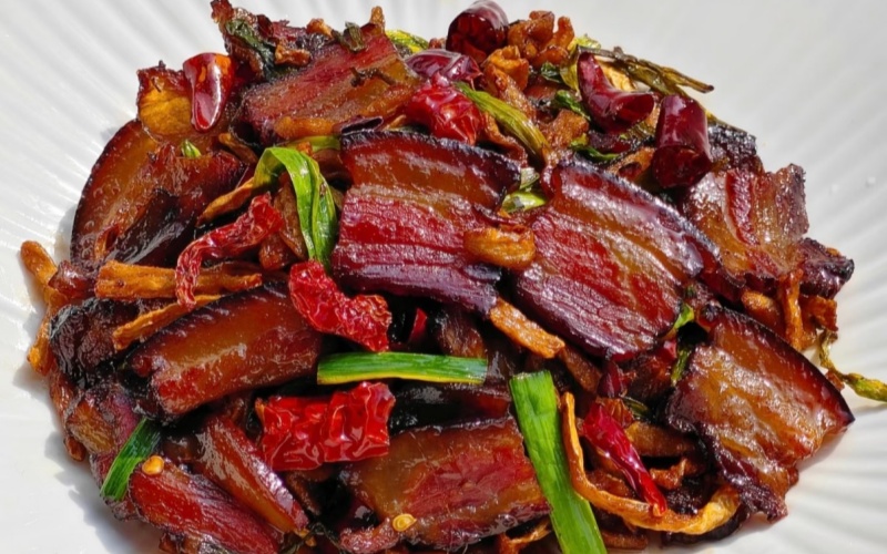 Hunan-Style Smoked Pork