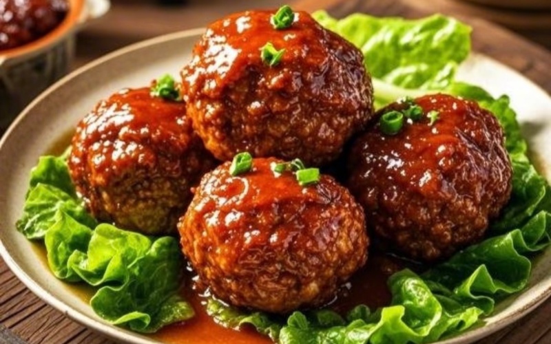 Braised Pork Meatballs