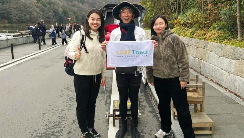 Eva and Freya, senior custom travel consultants from UME Travel, exploring Japan on an on-site inspection trip.