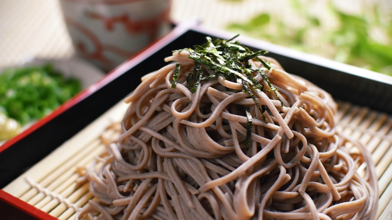 Soba has its own distinctive aroma, especially when served as a cool dish.