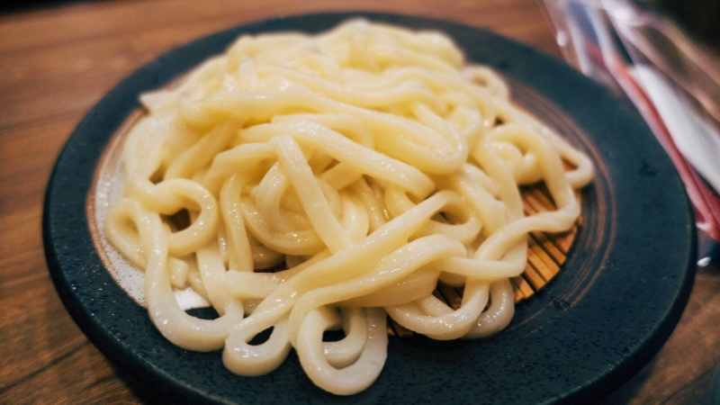 Udon looks thicker than Soba