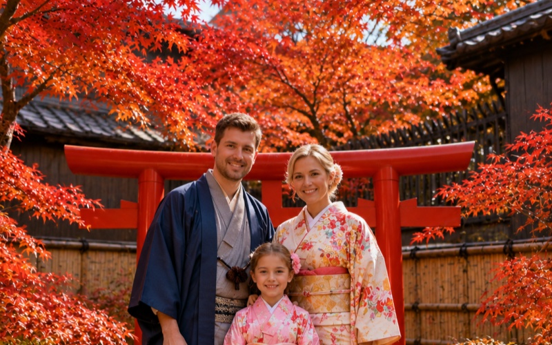 Kimono Torii Photography Experience
