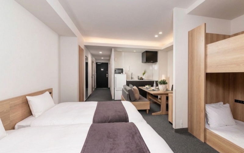 Family Apartment Hotel Room with Kitchenette Japan