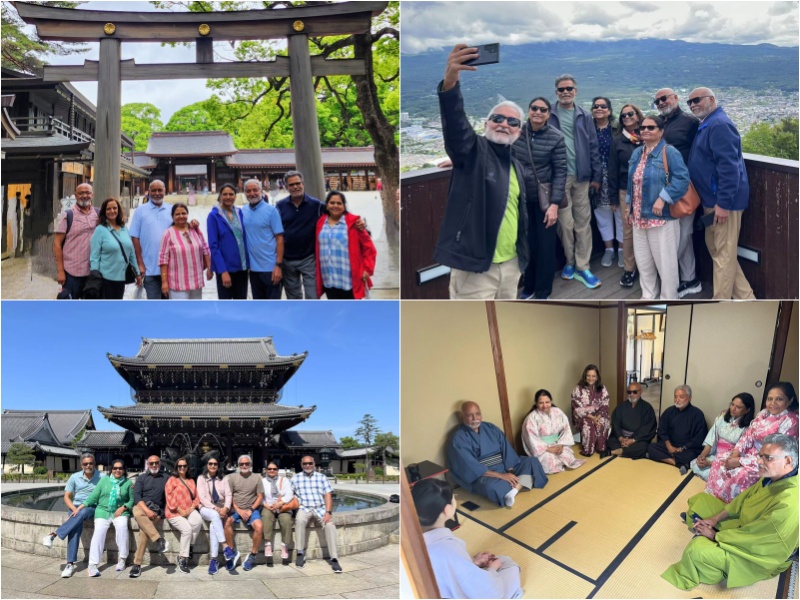 UME‘s senior travelers exploring Kyoto, Nara, Mt. Fuji, and Hakone in Japan